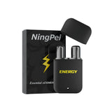 Load image into Gallery viewer, Ning Pei Black Lightning Pendant with Double Holes