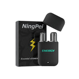 Load image into Gallery viewer, Ning Pei Black Lightning Pendant with Double Holes