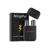 Load image into Gallery viewer, Ning Pei Black Lightning Pendant with Double Holes