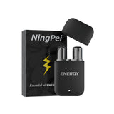 Load image into Gallery viewer, Ning Pei Black Lightning Pendant with Double Holes